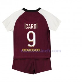 Maillot de Foot Paris Saint-Germain Mauro Icardi 9 Troisième 2021 - Enfant